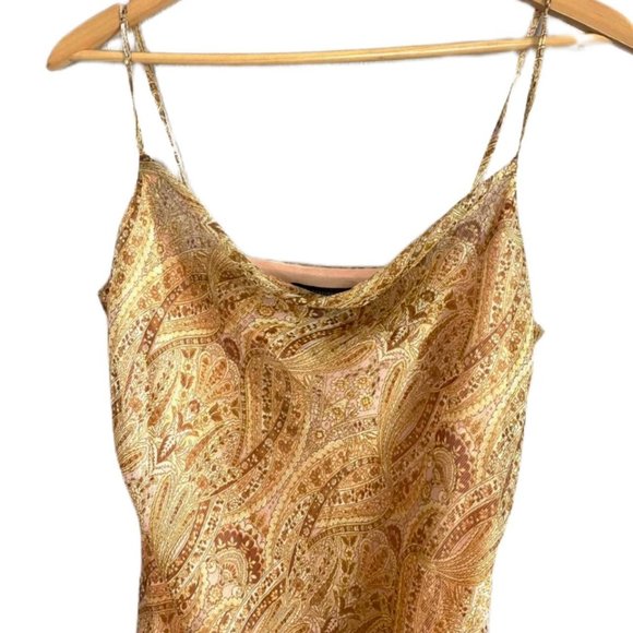 F21 Chiffon Ornate Slip Dress - Picture 3 of 3